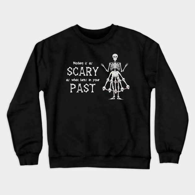 Nothing is as Scary as What Lurks in your Past - The Cringe (CXG Inspired) [dark] Crewneck Sweatshirt by Ukulily